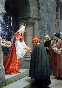 Edmund Blair Leighton The Charity of St Elizabeth of Hungary